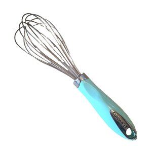 Cuisinart Whisk Aqua Teal Handle Hang Hole Large